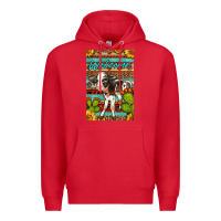 Red Welcome Cute Baby Calf Premium Hoodie - LillyAllenDesigns