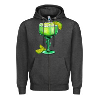 Charcoal Heather mexican margarita Zipper Hoodie - AdoDesignShop