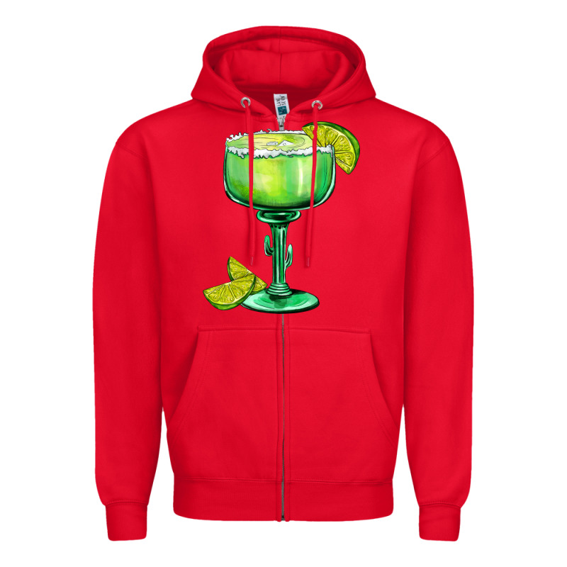 Mexican Margarita Zipper Hoodie by AdoDesignShop | Teevron