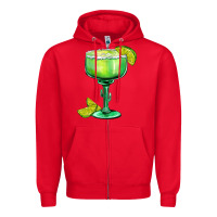 Red mexican margarita Zipper Hoodie - AdoDesignShop