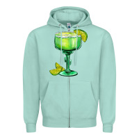 Seafoam mexican margarita Zipper Hoodie - AdoDesignShop