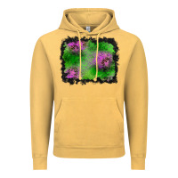 Vintage Mustard halloween spooky stars background Vintage Hoodie - BundleAndBundleShop