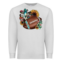 Dove Grey football cactus sunflower Premium Sweatshirt - JahusDesignShop