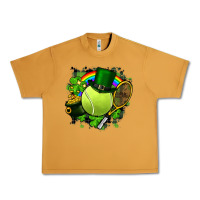 Peanut Butter St. Patrick's Day Tennis Urban Heavy Tee - FaDigitalArtStudio