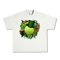 St. Patrick's Day Tennis Urban Heavy Tee | Teevron