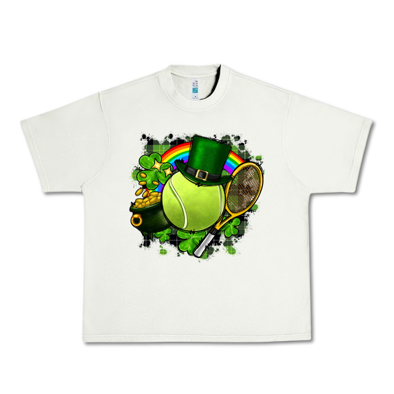 St. Patrick's Day Tennis Urban Heavy Tee by FaDigitalArtStudio | Teevron