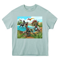 Arona dinosaurs Heavy Core Tee - TumblerDesignByShophia