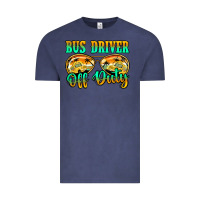 Vintage Denim Bus Driver Off Duty Vintage Tee - Jasminsmagicworld