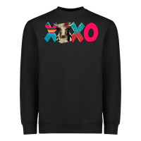 Black xoxo holstein cow Heavyweight Sweatshirt - AdoDesignShop