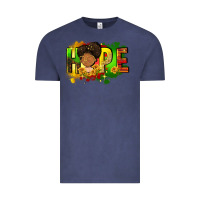 Vintage Denim Hope Juneteenth Vintage Tee - FaDigitalArtStudio