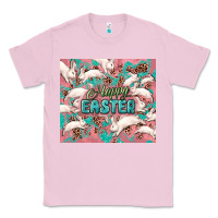 Bubblegum Pink Easter Bunny  tumbler Easter Day Classic Tee - HowdyJamesFarm