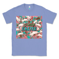 Colony Blue Easter Bunny  tumbler Easter Day Classic Tee - HowdyJamesFarm
