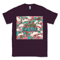 Plum Easter Bunny  tumbler Easter Day Classic Tee - HowdyJamesFarm