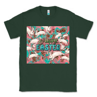 Sports Green Easter Bunny  tumbler Easter Day Classic Tee - HowdyJamesFarm