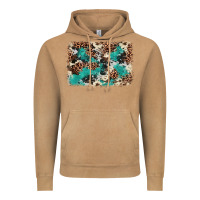 Vintage Camel Cowhide Turquoise Glitter Vintage Hoodie - FaDigitalArtStudio