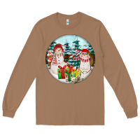 Toasted Coconut Christmas snowman Long Sleeve Tee - FaDigitalArtStudio