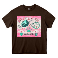 Chocolate Brown #vettechlife Heavy Core Tee - TumblerDesignByShophia