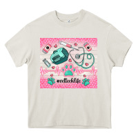 Cream #vettechlife Heavy Core Tee - TumblerDesignByShophia