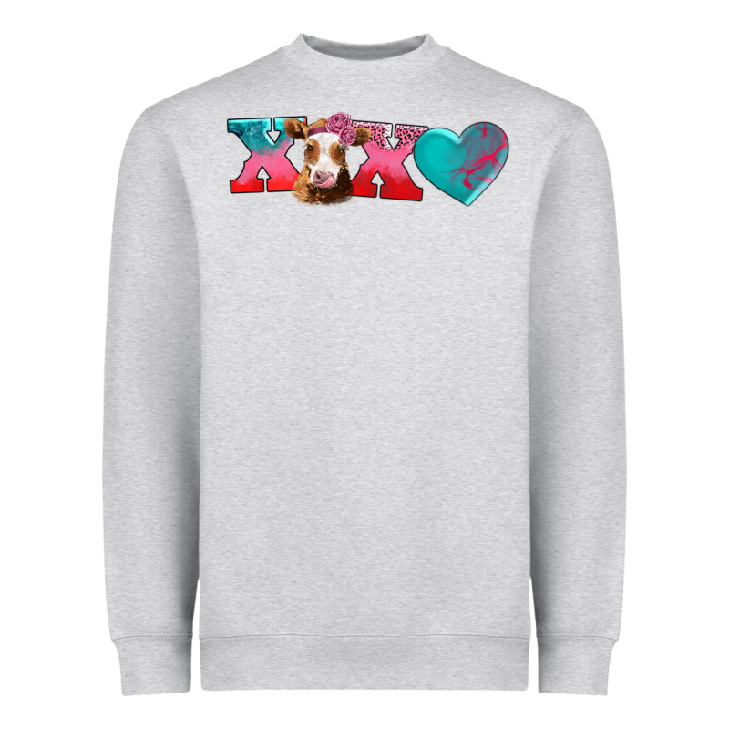 Xoxo Guarnsey Cow Heavyweight Sweatshirt by AdoDesignShop | Teevron