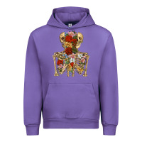 Tulip flower skeleton Urban Hoodie - RanaPortraitStore