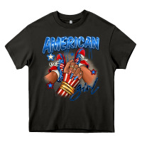 Asphalt Afro american girl sneakers Heavy Core Tee - RanaPortraitStore