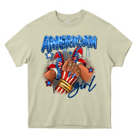 Mossy Afro american girl sneakers Heavy Core Tee - RanaPortraitStore