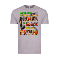 Say It Now! Say It Loud! I'm Black And I'm Proud Vintage Tee | Teevron