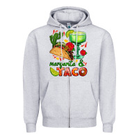 Margarita And Taco Zipper Hoodie | Teevron