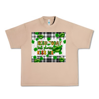 Burro Irish today but please kiss me st. patricks day Urban Heavy Tee - FaDigitalArtStudio