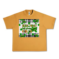Peanut Butter Irish today but please kiss me st. patricks day Urban Heavy Tee - FaDigitalArtStudio