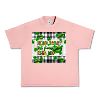 Salmon Irish today but please kiss me st. patricks day Urban Heavy Tee - FaDigitalArtStudio