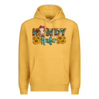 Western Howdy Heifer With Charolais Cow Premium Hoodie | Teevron