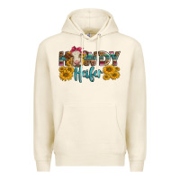 Tofu Western Howdy Heifer With Charolais Cow Premium Hoodie - LillyAllenDesigns