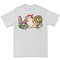 Dove Grey Hop rabbit Easter Day Premium Tee - HowdyJamesFarm