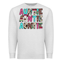 Oatmeal Heather auntie heifer cactus Premium Sweatshirt - JahusDesignShop