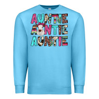 Ocean Blue auntie heifer cactus Premium Sweatshirt - JahusDesignShop