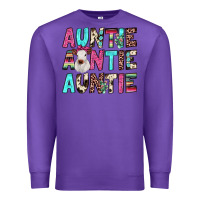 Purple auntie heifer cactus Premium Sweatshirt - JahusDesignShop