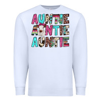 White auntie heifer cactus Premium Sweatshirt - JahusDesignShop