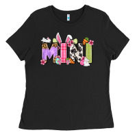 Black Easter mini Ladies Tee - OliviaCreatesArt