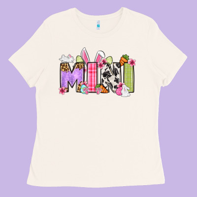 Easter Mini Ladies Tee Designed By Oliviacreatesart