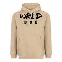 Mushroom wrld singer 999 black Heavyweight Hoodie - baoMotion