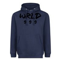 Navy wrld singer 999 black Heavyweight Hoodie - baoMotion