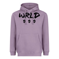 Lavender wrld singer 999 black Heavyweight Hoodie - baoMotion