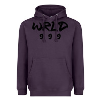 Plum wrld singer 999 black Heavyweight Hoodie - baoMotion