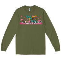 Army Green best teacher ever libbey glass Long Sleeve Tee - BundleAndBundleShop