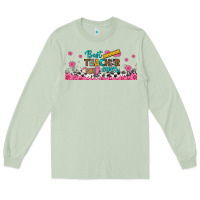 Matcha best teacher ever libbey glass Long Sleeve Tee - BundleAndBundleShop
