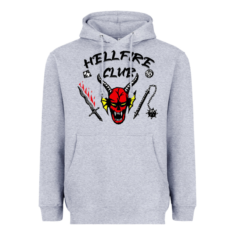 Hellfire Club Strangerthings Heavyweight Hoodie by baoMotion | Teevron