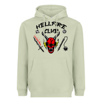 Matcha hellfire club strangerthings Heavyweight Hoodie - baoMotion