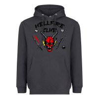 Smoke hellfire club strangerthings Heavyweight Hoodie - baoMotion