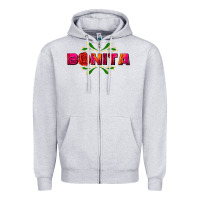 Heather Grey bonita Zipper Hoodie - AdoDesignShop